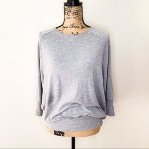 Athleta Gray Sweatshirt Small